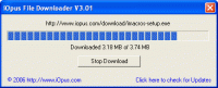 iOpus File and Website Downloader 3.01 screenshot. Click to enlarge!