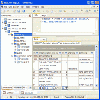 pgISQL (Interactive SQL for PostgreSQL) 2.2.0 screenshot. Click to enlarge!