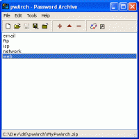 pwArch 1.6 screenshot. Click to enlarge!
