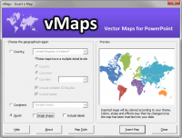 vMaps for PowerPoint 2.57.01JUL2015 screenshot. Click to enlarge!