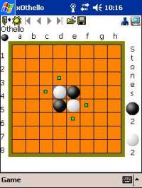 xOthello for Pocket PC 1.1 screenshot. Click to enlarge!