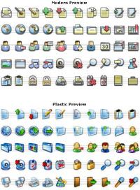 xp and mac style icons Free 1.0 screenshot. Click to enlarge!